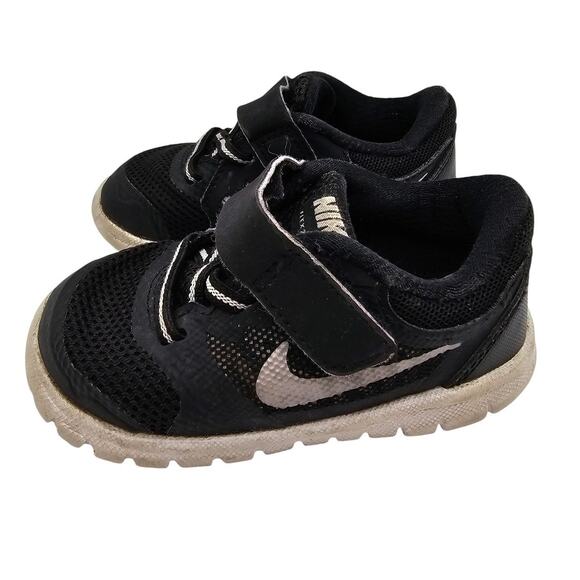 Nike Toddler Revolution 3 (TDV) Running Shoes Size 5C Black - Picture 1 of 6